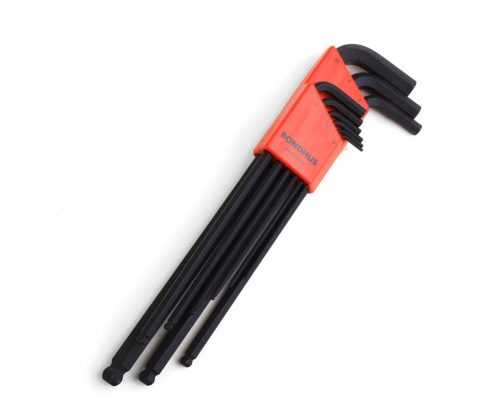 Sada imbus klíčů 9ks extra dlouhé Bondhus 16099