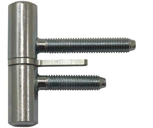 Závěs dveřní s hřebem 60 M8 - modrý zinek