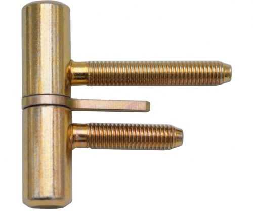 Závěs dveřní s hřebem 60 M8 - žlutý zinek