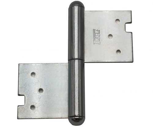 Závěs dveřní 100 - levý zinek modrý