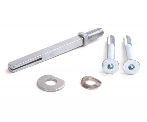 Spojovací materiál pro BK RX1 4.BT - na tloušťku dveří 86-90mm