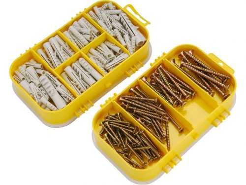 Sada vrutů a hmoždinek 170ks Extol Craft 1445