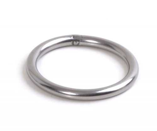 Kroužek svařovaný nerez - 10x50mm