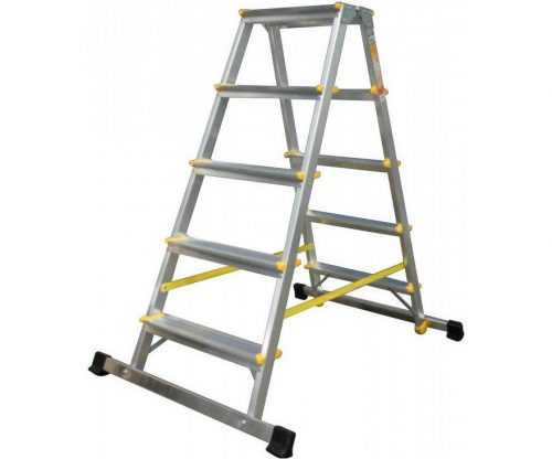 Alve Eurostyl oboustranné Al schůdky se stabilizátorem - 2x4 ES 924+stab