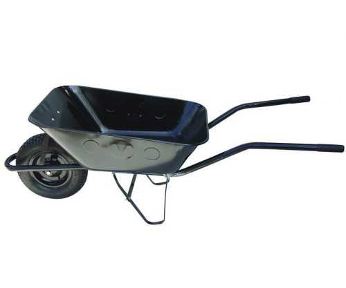 Kolečko stavební 80l nafukovací kolo - smontované