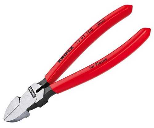 Kleště štípací na umělou hmotu Knipex 72 01 - 160mm 72 01 160
