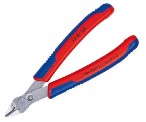 Kleště štípací boční Electronic Super Knips Knipex 78 03 125