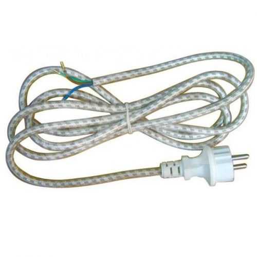 Flexošňůra 3x 0.75mm2 opředená 2.4m