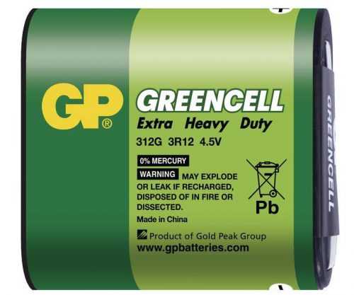 Baterie GP Greencell 3R12 4