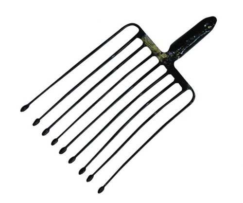 Vidle na brambory kované 9-hroté bez násady