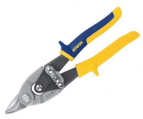 Nůžky na plech Bulldog rovně/krátké oblouky Irwin