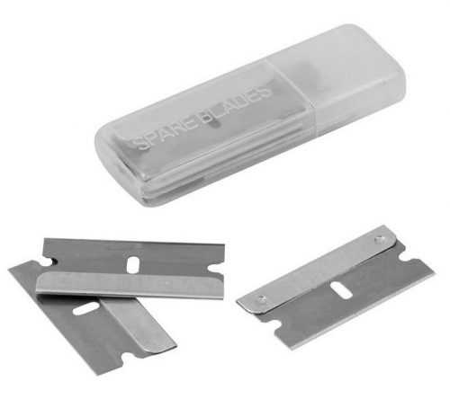 Břity náhradní do ploché škrabky 10ks Extol Craft 9141