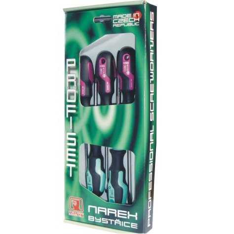 Sada šroubováků 5ks S-line 8558 51 v kartonu Narex