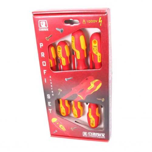 Sada šroubováků VDE 7ks S-line 8557 70 v kartonu Narex