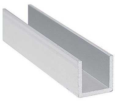 Profil hliníkový U Domax PC - 10x10x1.5mm/1m PC3