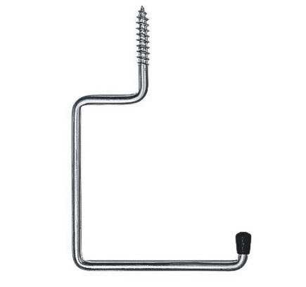 Hák k zašroubování hranatý Zn Domax HW