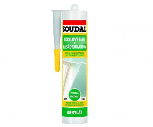 Tmel akrylový na sádrokarton 300ml Soudal