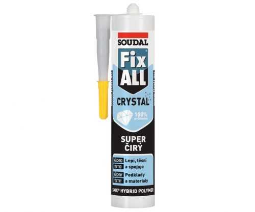 Tmel lepicí Fix All Crystal transparent 290ml Soudal