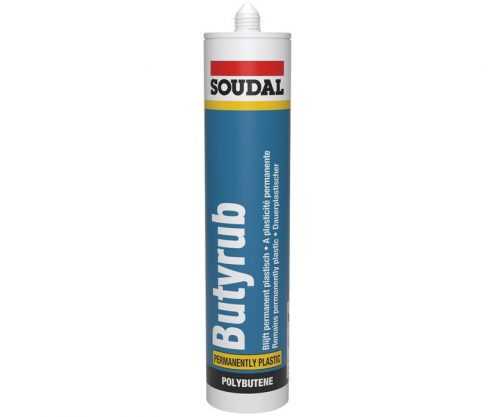 Tmel Butyrub 310ml Soudal - šedý