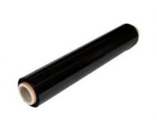 Stretch fólie černá 500mm/180m