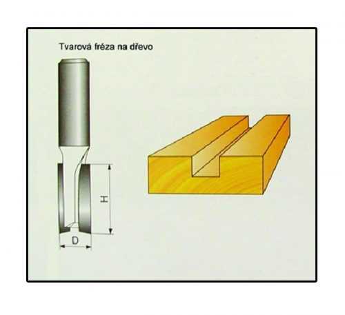 Fréza tvarová do dřeva F11 - 8x19mm