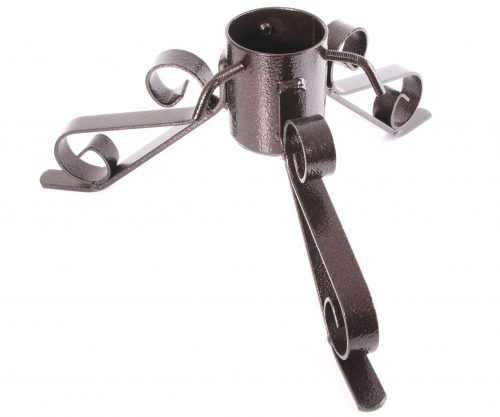 Stojánek na vánoční stromek kovový - staroměď