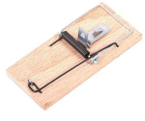 Past na myši dřevěná