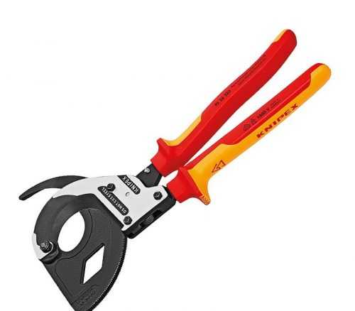 Kleště na kabely ráčnové VDE Knipex 95 36 320