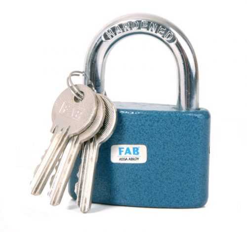 Zámek visací FAB 30H kalený - 52 mm