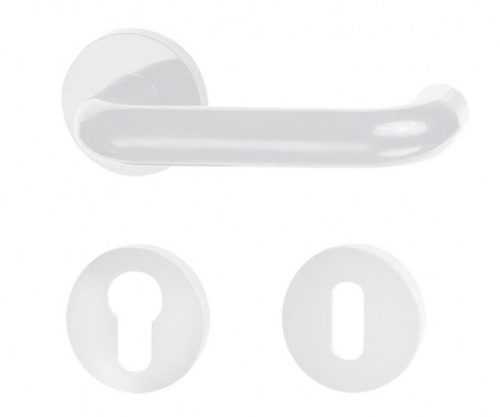 Holar H 01 rozetové dveřní kování - bílá