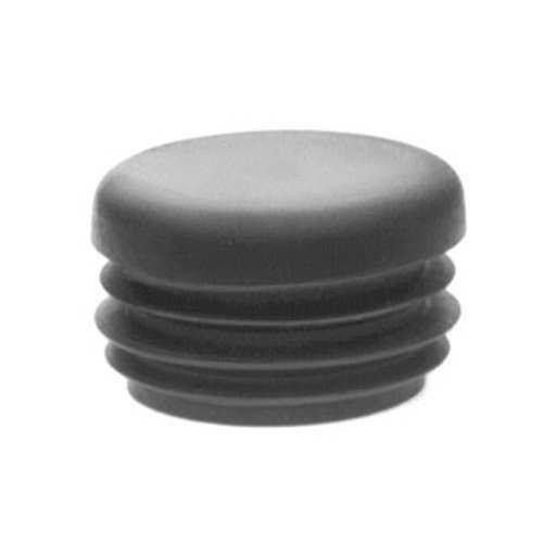 Záslepka kruhová černá - 102x2-4mm