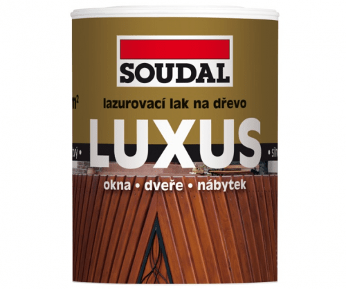 Lak lazurovací LUXUS Soudal - transp.+UV filtr 2.5l