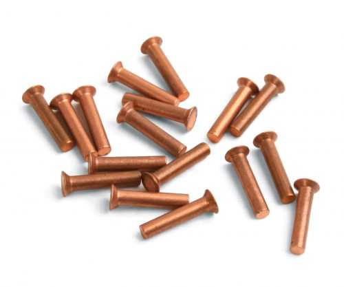 Nýt zápustná hlava CU DIN 661 - 4x16