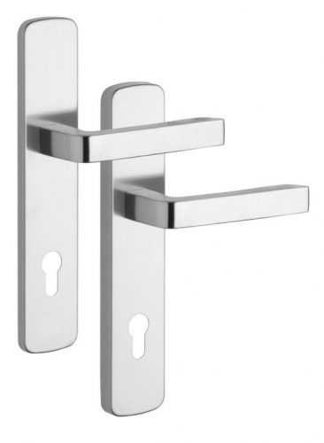 Rostex RX 807 Astra bezpečnostní kování - klika-klika 92 NerezMatTi