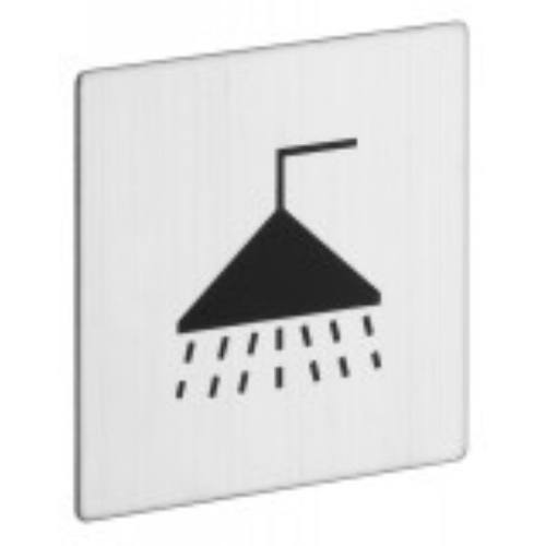 Znak rozlišovací čtvercový sprcha
