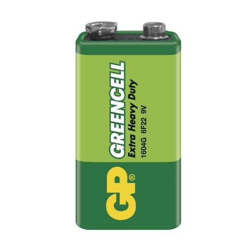 Baterie GP GREENCELL 9V 6F22 1SH