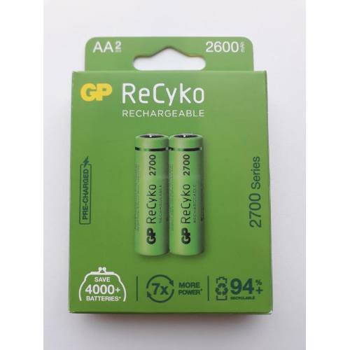 Baterie dobíjecí GP RECYKO 2700 AA (HR03)