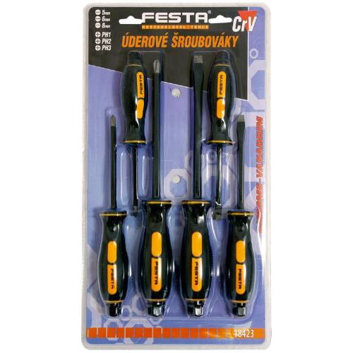 SET úderových šroubováků