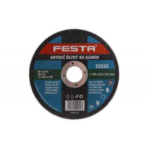 Kotouč na kámen řezný Ø 180 x 2.5 x 22