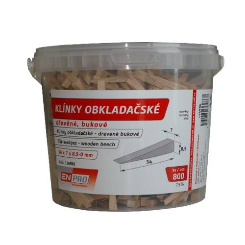 Klínky obkladačské dřevěné