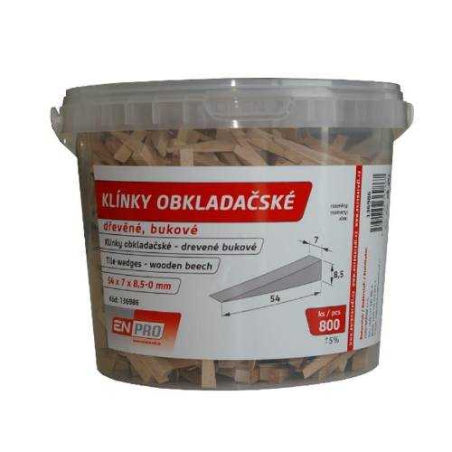Klínky obkladačské dřevěné