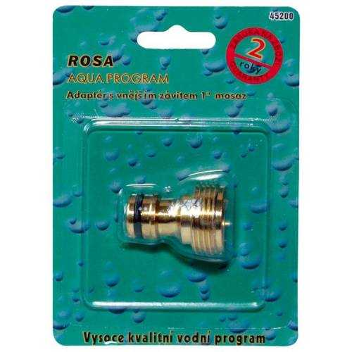 Adaptér s vnějším závitem 3/4" mosaz Euronářadí