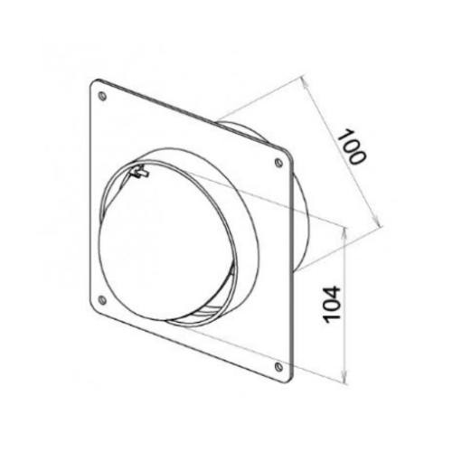 Spojka s klapkou COP