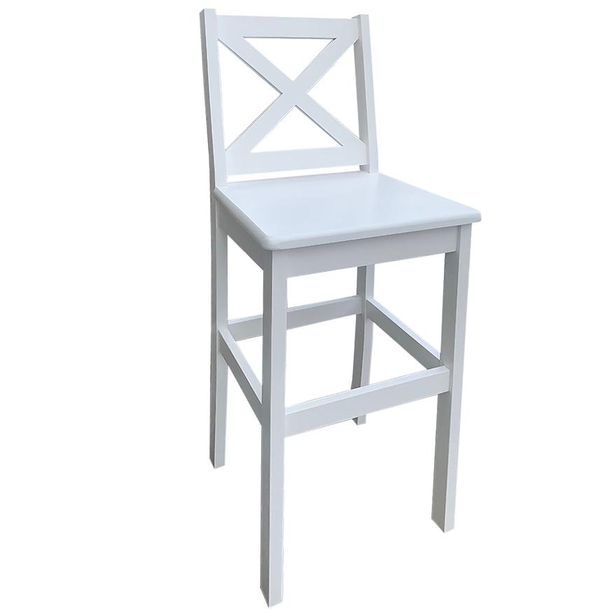 Barová židle Mars bílá Baumax