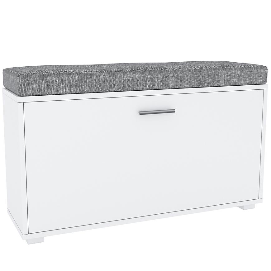 Botník Libra 1KL Bílý/grafit 52.5X91.2X27.1 Baumax