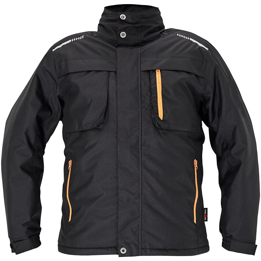 Bunda Rijn zimní černá XL Cerva