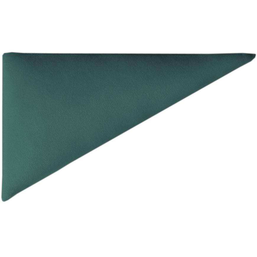 Čalouněný panel trojúhelník 15/30 smaragd set (L+P) Baumax