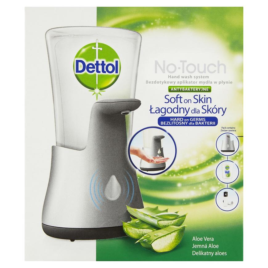 Dettol bezdotykový dávkovač mýdla Jemná aloe 250ML BaL