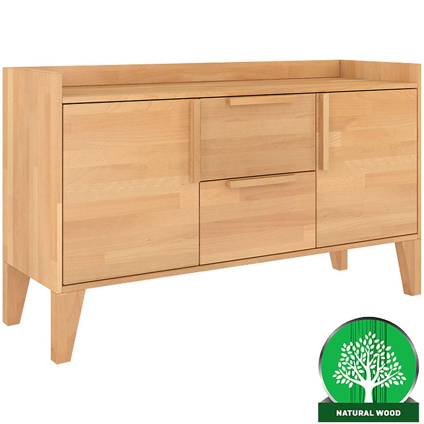 Dřevěná komoda buk Skandica agava přírodní Baumax