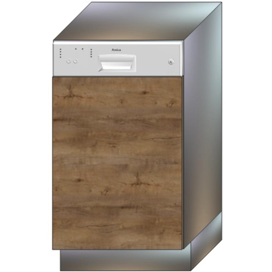 Dvířka Pro Vestavnou Myčku Bono 45po Dub Lefkas Baumax